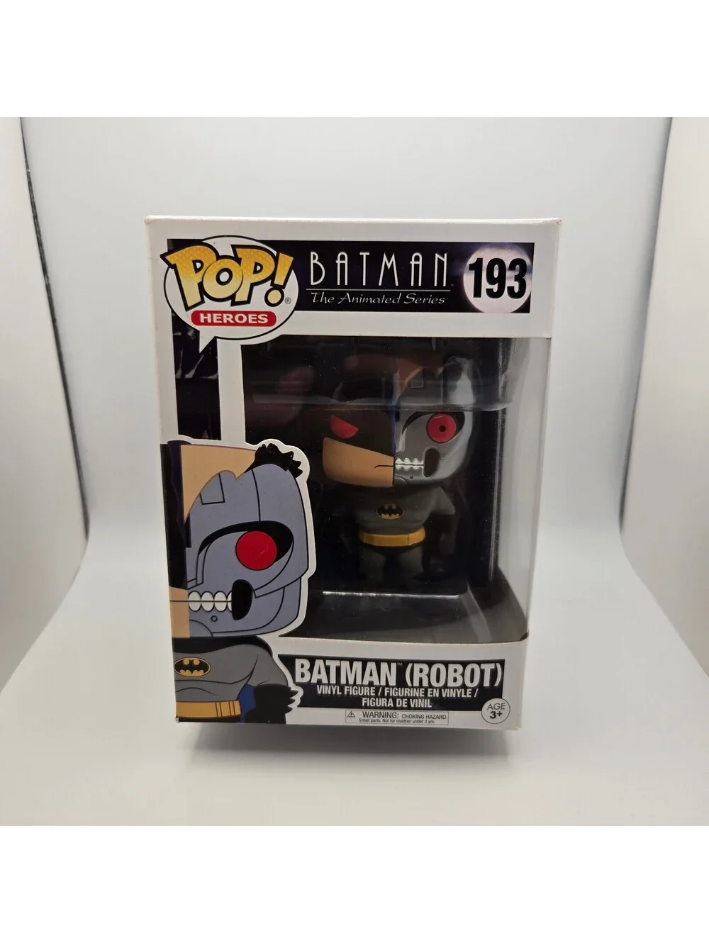 Funko Pop Batman The Animated Series #193 Batman Robot DC Heroes Vinyl Figure